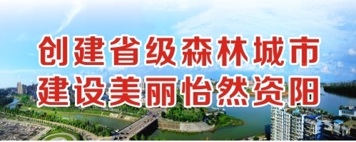 揉逼视频创建省级森林城市 建设美丽怡然资阳